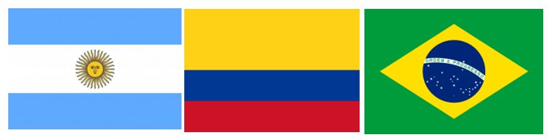 ARGENTINA, COLOMBIA Y BRASIL LIDERAN LOS GRUPOS DEL MUNDIAL | DXT CAPITAL