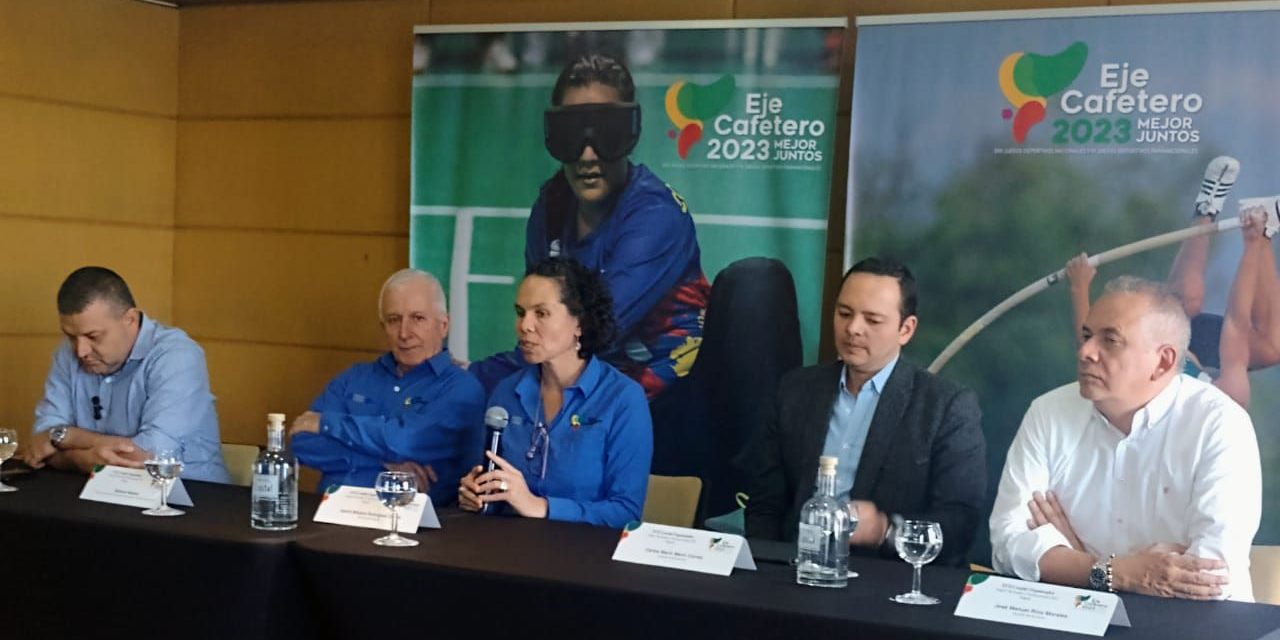 RUEDA DE PRENSA XVII COMITÉ ORGANIZADOR DE LOS JUEGOS NACIONALES Y PARANACIONALES 2023