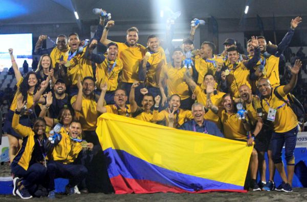 COLOMBIA CONSIGUIÓ POR PRIMERA VEZ EL TÍTULO DE SUBCAMPEONA DE LOS JUEGOS CENTROAMERICANOS Y DEL CARIBE