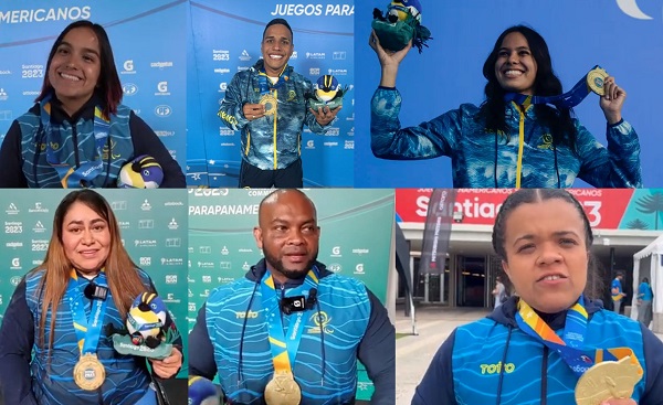 ASÍ VA COLOMBIA LUEGO DE LA CUARTA JORNADA EN LOS PARAPANAMERICANOS SANTIAGO 2023