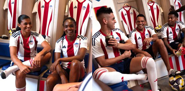 ADIDAS Y EL JUNIOR DE BARRANQUILLA PRESENTAN LA NUEVA CAMISETA PARA LA TEMPORADA 2025: HISTORIA Y PASIÓN EN CADA DETALLE
