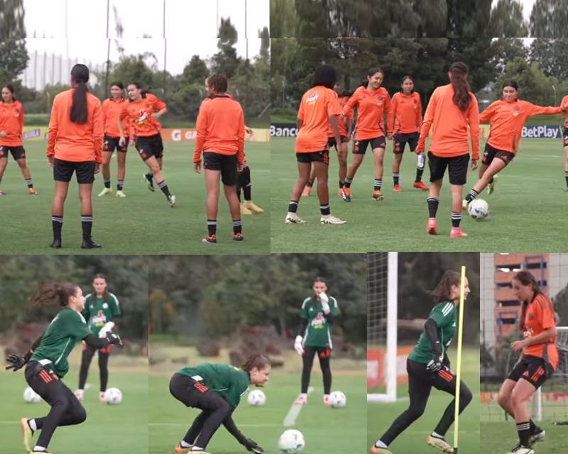 SELECCIÓN COLOMBIA SUB-17 FEMENINA ANTES DEL SUDAMERICANO