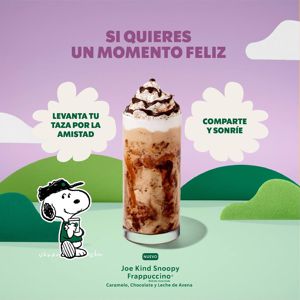 STARBUCKS Y SNOOPY: UNA COLABORACIÓN PARA COMPARTIR LA ALEGRÍA