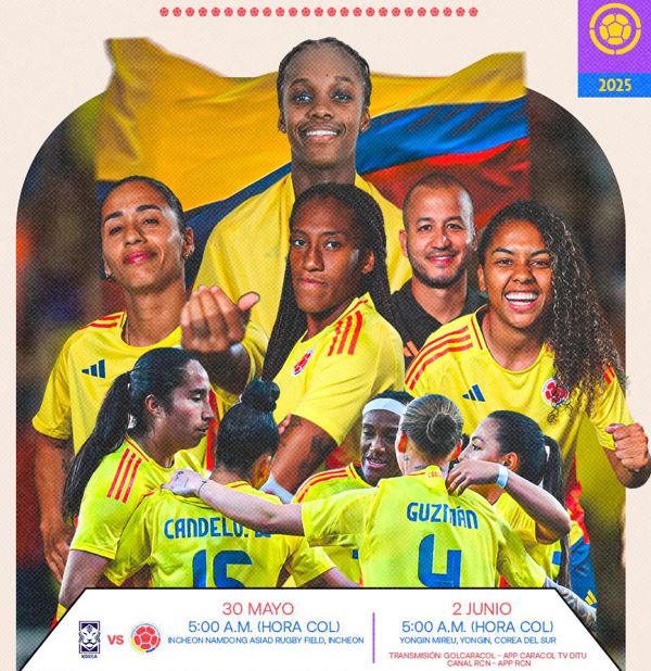 CONVOCATORIA SELECCIÓN COLOMBIA FEMENINA DE MAYORES PARA AMISTOSOS INTERNACIONALES