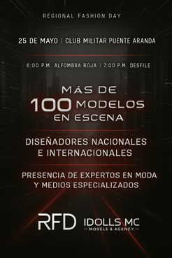 REGIONAL FASHION DAY ES UNA ALTERNATIVA DENTRO DE LA SEMANA DE LA MODA EN BOGOTÁ