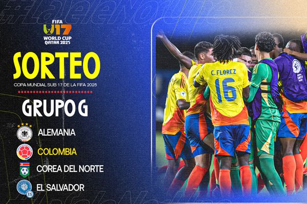 QUEDARON DEFINIDOS LOS GRUPOS DE LA COPA MUNDIAL SUB-17 DE LA FIFA QATAR 2025