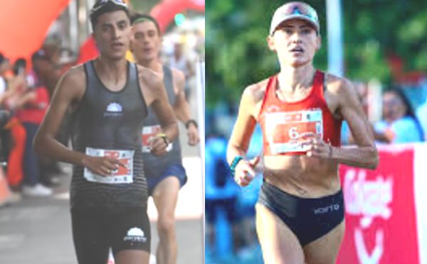 IVÁN GONZÁLEZ Y CAROLINA TABARES SE CONSAGRARON CAMPEONES DE LA MEDIA MARATÓN DE CALI