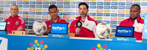 CONFERENCIA OFICIAL DE PRENSA, PREVIA AL PARTIDO DE IDA DE LA FINAL DE LA LIGA BETPLAY DIMAYOR 2025-I