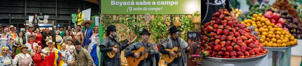 BOYACÁ DICE PRESENTE EN AGROEXPO 2025 CON LO MEJOR DE SU TIERRA: SU GENTE Y EL PRODUCTO DE SUS MANOS