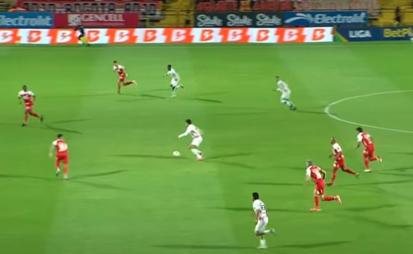 FORTALEZA VENCIÓ A SANTA FE EN LA OCTAVA JORNADA DE LA LIGA BETPLAY DIMAYOR 2025-II