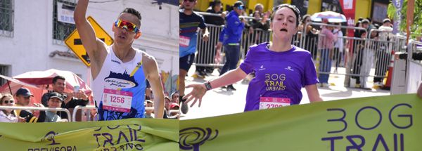 WILLIAM HIGUERA Y ZOÉ KUMMERLÉ GANADORES DE LA TERCERA VERSIÓN DEL TRAIL URBANO 2025