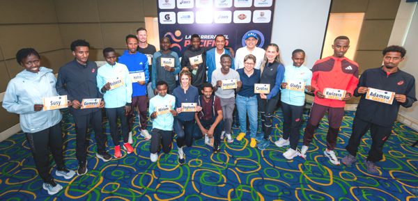 SE PRESENTARON DE MANERA OFICIAL LAS FIGURAS MUNDIALES QUE COMPETIRÁN EL DOMINGO EN LA CARRERA 10K DEL PACÍFICO