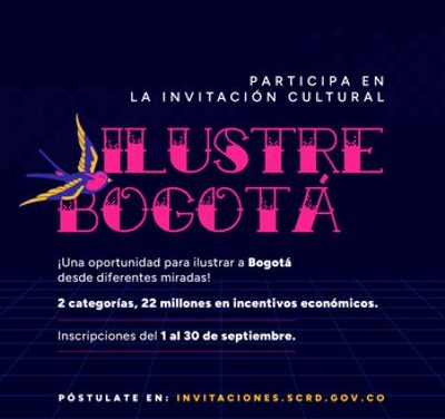 “ILUSTRE BOGOTÁ 2025”: LA INVITACIÓN QUE CONVERTIRÁ LA CIUDAD EN UN LIENZO COLECTIVO