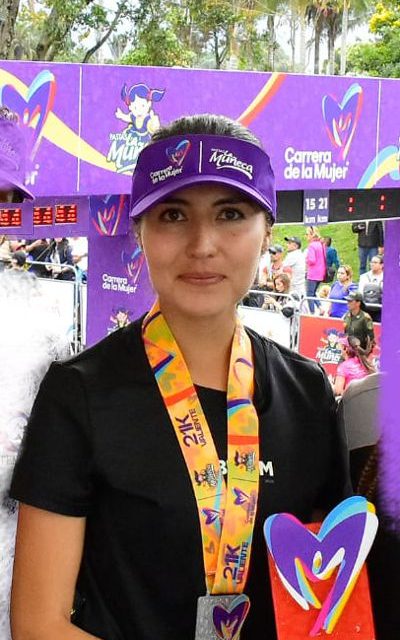 SONIA CATALINA LÓPEZ GANADORA DE LOS 21K “VALIENTES” EN LA VERSIÓN 19 DE LA CARRERA DE LA MUJER