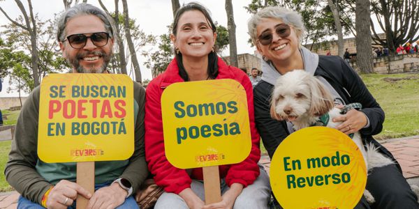 LLEGA LA SEGUNDA EDICIÓN DEL FESTIVAL REVERSO BOGOTÁ PARA FORTALECER LA CREACIÓN POÉTICA EN LA CIUDAD