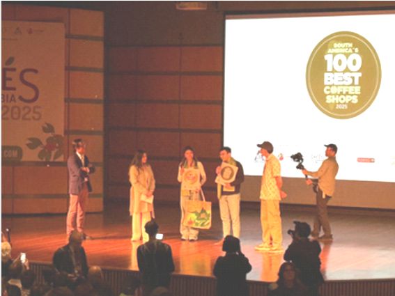 TROPICALIA PONE EN ALTO A COLOMBIA: ELEGIDA LA MEJOR CAFETERÍA DE SURAMÉRICA EN EL TOP 100 DE SOUTH AMERICA’S BEST COFFEE SHOPS 2025, REVELADO EN CAFÉS DE COLOMBIA EXPO
