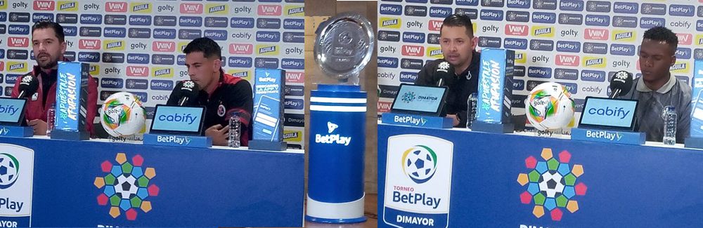 RUEDA DE PRENSA PARTIDO DE IDA FINAL TORNEO BETPLAY DIMAYOR 2025-II