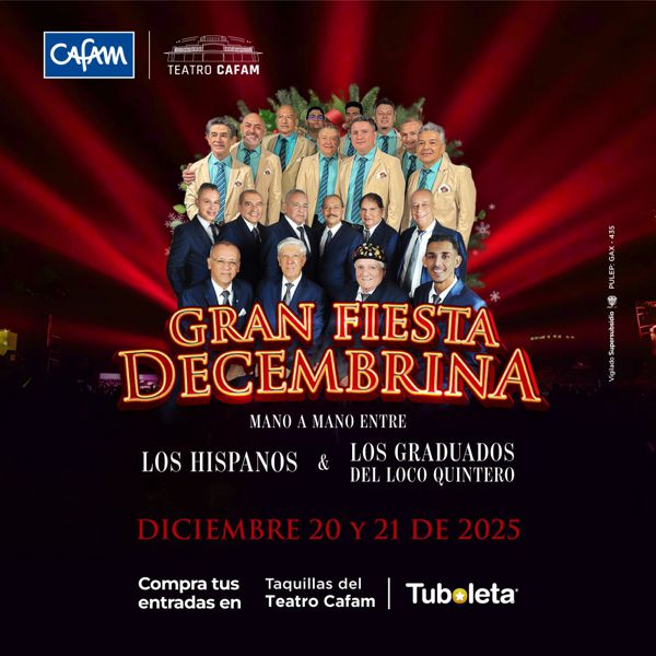 EL TEATRO CAFAM DESPIDE EL AÑO CON EL MANO A MANO ENTRE LOS HISPANOS Y LOS GRADUADOS