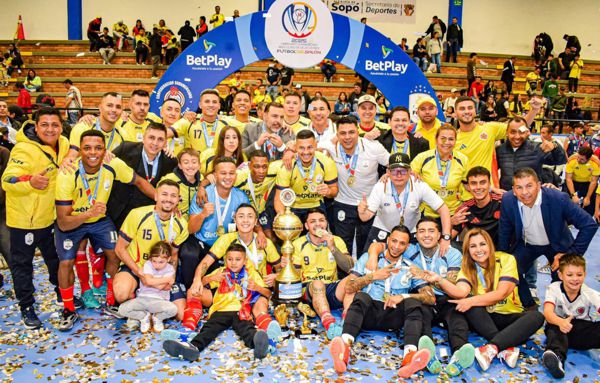COLOMBIA SE CONSAGRÓ CAMPEÓN EN LA EDICIÓN XIV DEL SUDAMERICANO MASCULINO DE FÚTBOL DE SALÓN