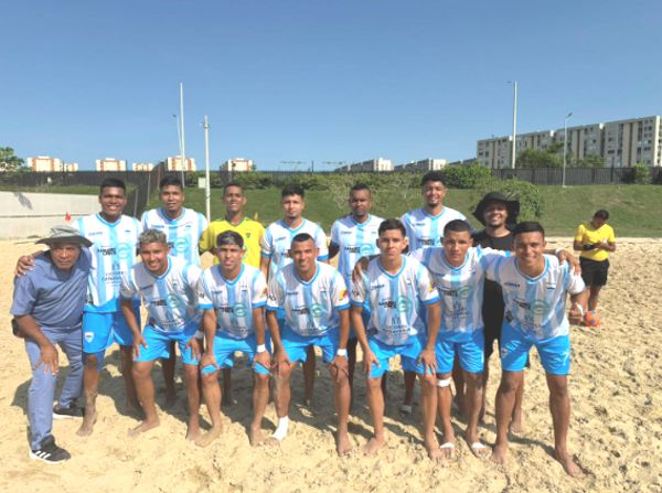 GREMIO SAMARIO LIDERA EL GRUPO 4 EN EL CLASIFICATORIO DEL NACIONAL MASCULINO DE FÚTBOL PLAYA, PRECOPA LIBERTADORES