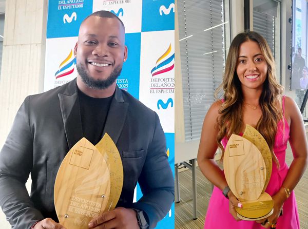 JEISON LÓPEZ Y MARÍA ANGÉLICA BERNAL LOS DEPORTISTAS DE EL ESPECTADOR Y MOVISTAR 2025