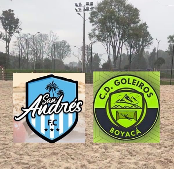 SAN ANDRÉS Y EL CLUB GOLEIROS CLASIFICARON POR EL GRUPO 3 A LA FASE FINAL DEL NACIONAL MASCULINO DE FÚTBOL PLAYA, PRECOPA LIBERTADORES