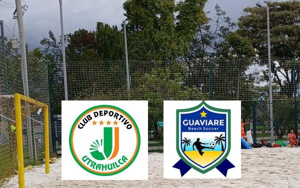 UTRAHUILCA Y GUAVIARE DISPUTARÁN EL TÍTULO DEL NACIONAL PRELIBERTADORES MASCULINO DE FÚTBOL PLAYA 2026 CORRESPONDIENTE AL GRUPO 1, SEDE BOGOTÁ