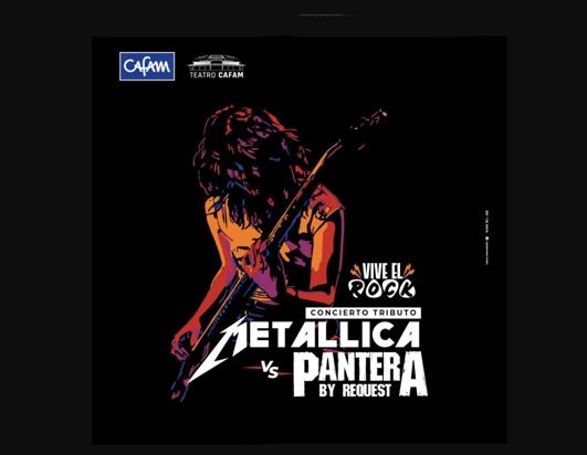 DUELO DE LEYENDAS: METALLICA Y PANTERA SE ENFRENTAN EN EL ESCENARIO DEL TEATRO CAFAM