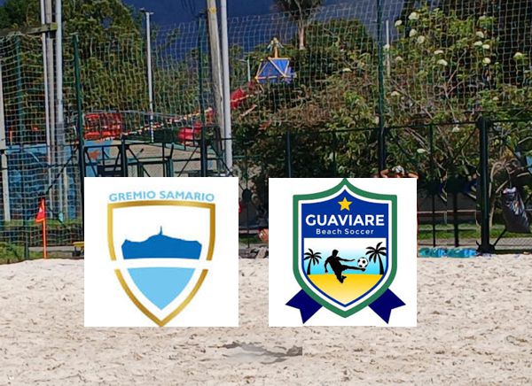 GREMIO SAMARIO Y GUAVIARE JUGARÁN POR EL CUPO A LA CONMEBOL LIBERTADORES DE FÚTBOL PLAYA