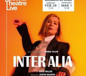 “INTER ALIA” CIERRA LA TEMPORADA DEL NATIONAL THEATRE LIVE 2026, CON DOS ÚNICAS FUNCIONES