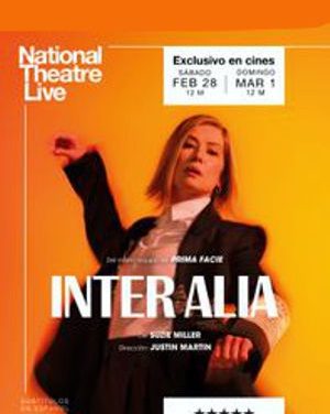 “INTER ALIA” CIERRA LA TEMPORADA DEL NATIONAL THEATRE LIVE 2026, CON DOS ÚNICAS FUNCIONES