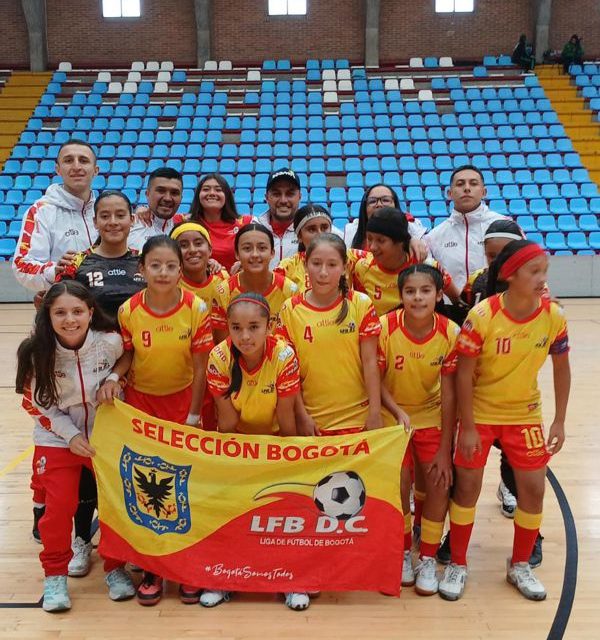 DISPUTADA LA PENÚLTIMA FECHA, BOGOTÁ SE MANTIENE EN EL PRIMER LUGAR DE LA TABLA DE POSICIONES EN LA FASE FINAL DE LA LIGA EVOLUCIÓN FEMENINA SUB-12 DE FUTSAL 2026