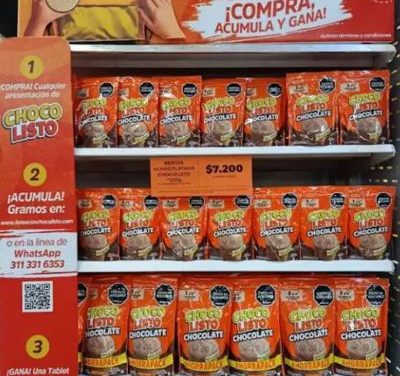 CON 120.000 CAJAS DE COLORES Y 200 TABLETS, “INICIA EL AÑO CON CHOCOLISTO” PARA LOS NIÑOS Y JÓVENES DEL PAÍS