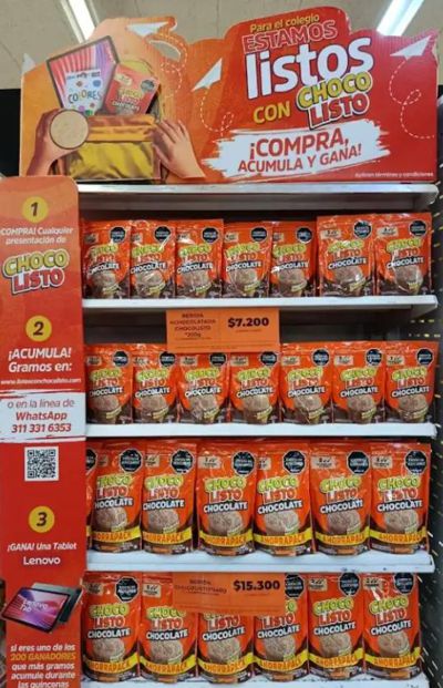 CON 120.000 CAJAS DE COLORES Y 200 TABLETS, “INICIA EL AÑO CON CHOCOLISTO” PARA LOS NIÑOS Y JÓVENES DEL PAÍS