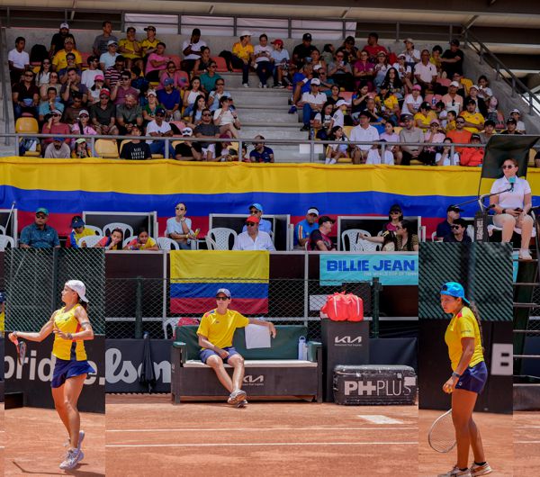 COLOMBIA PERDIÓ ANTE CHILE Y DESCENDIÓ AL GRUPO II AMÉRICAS DE LA BILLIE JEAN KING CUP