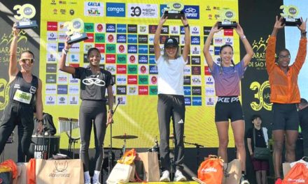 LAURA ESPINOSA PRIMERA EN LOS 21K DE LA MARATÓN DE SÃO PAULO