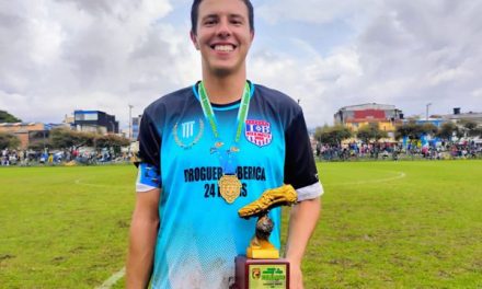 SANTIAGO ARENAS BOTÍN DE ORO Y CAMPEÓN CON INTER DE BOGOTÁ EN LA EDICIÓN 19 DEL TORNEO JUVENIL TABORA