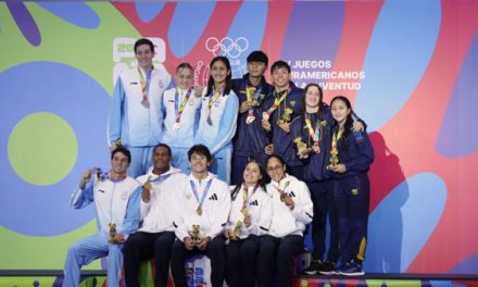 COLOMBIA SE MANTIENE EN LA CUARTA CASILLA DEL MEDALLERO DE LOS JUEGOS SUDAMERICANOS DE LA JUVENTUD 2026