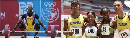 COLOMBIA CONSIGUIÓ 8 MEDALLAS EN LA JORNADA DEL MIÉRCOLES 22 DE ABRIL DE LOS JUEGOS SUDAMERICANOS DE LA JUVENTUD