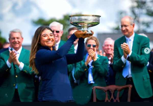 MARÍA JOSÉ MARÍN SE CONSAGRÓ CAMPEONA DEL AUGUSTA NATIONAL WOMEN’S AMATEUR