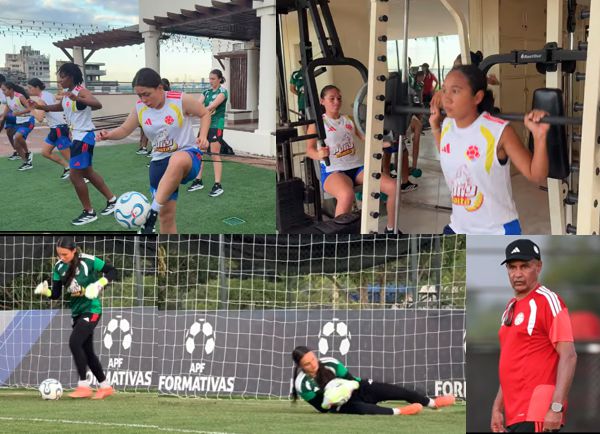SELECCIÓN COLOMBIA FEMENINA SE PREPARA PARA SU DEBUT EN LA CONMEBOL SUB-17 EN PARAGUAY