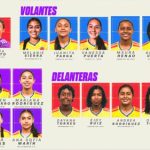 SELECCIÓN COLOMBIA FEMENINA QUE COMPETIRÁ EN LA CONMEBOL SUB-17, ASUNCIÓN PARAGUAY