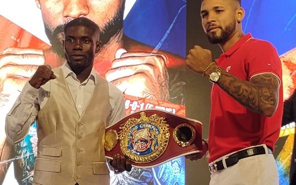 EL COLOMBIANO YUBERJEN MARTINEZ Y EL PANAMEÑO ÁNGEL BETHANCOURT PROTAGONIZARÁN EL “CHOQUE DE INVICTOS” EN PANAMÁ