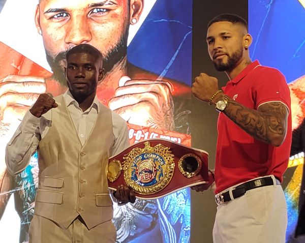 EL COLOMBIANO YUBERJEN MARTINEZ Y EL PANAMEÑO ÁNGEL BETHANCOURT PROTAGONIZARÁN EL “CHOQUE DE INVICTOS” EN PANAMÁ