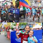COLOR, ALEGRÍA Y DEPORTE EN FAMILIA EN EL PRIMER DÍA DE LA MARATÓN DE CALI