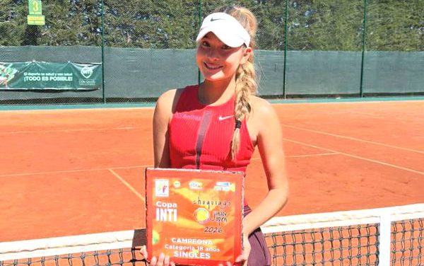 EMANUELA LARES SE QUEDÓ CON EL TÍTULO DEL CHUQUIAGO JUNIOR OPEN 2026