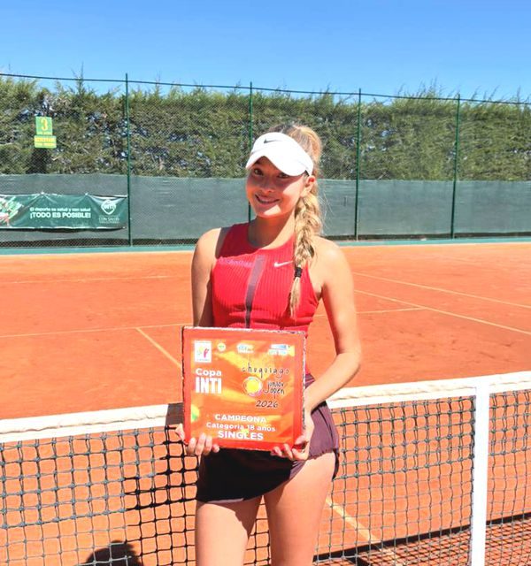 EMANUELA LARES SE QUEDÓ CON EL TÍTULO DEL CHUQUIAGO JUNIOR OPEN 2026