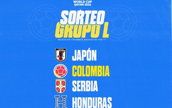 SORTEO DE LA COPA MUNDIAL MASCULINA SUB 17 DE LA FIFA CATAR 2026
