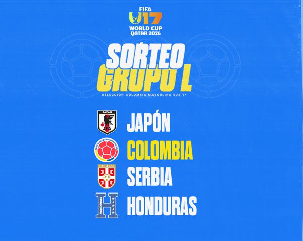 SORTEO DE LA COPA MUNDIAL MASCULINA SUB 17 DE LA FIFA CATAR 2026