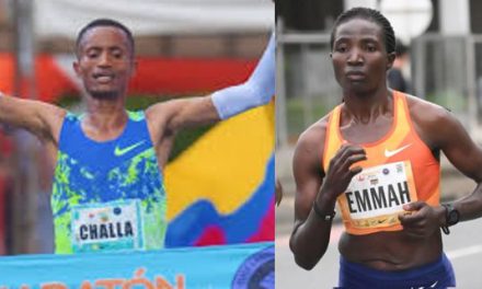 GOSSA CHALA DE ETIOPÍA Y STACEY NDIWA DE KENIA GANADORES DE LOS 42K EN LA SEGUNDA EDICIÓN DE LA MARATÓN DE CALI